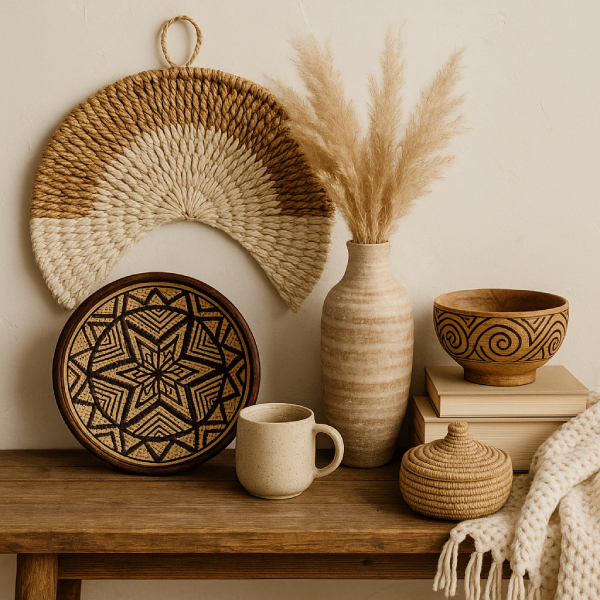 Handcrafted decor