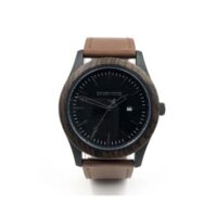 Inverness | Walnut | Brown Leather Dark