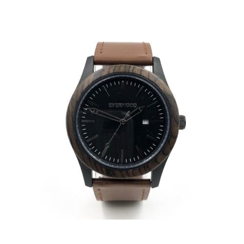 Inverness Walnut Brown Leather Dark