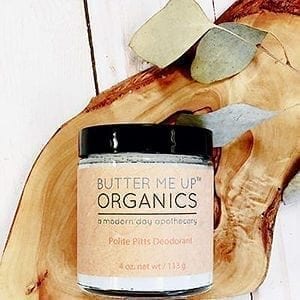 Butter Me Up Organic Deodorant Polite Pits