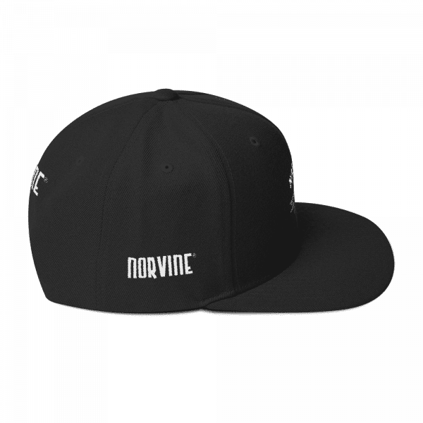 Norvine Snapback Cap Black