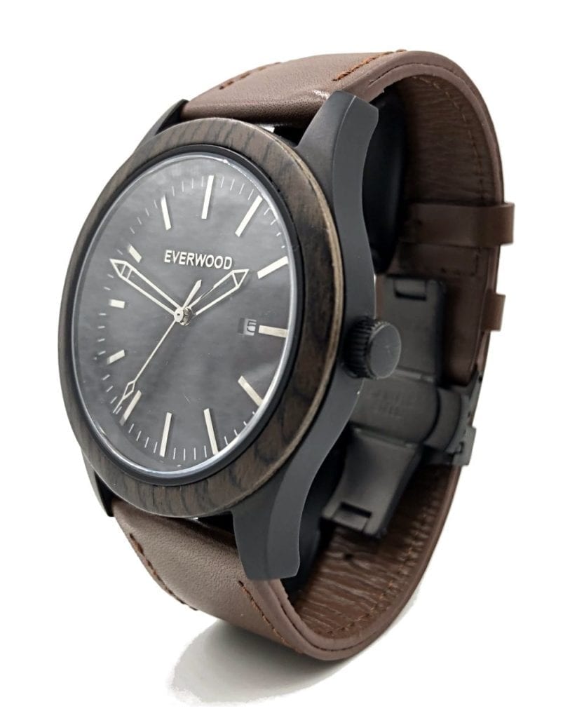 brown walnut black side