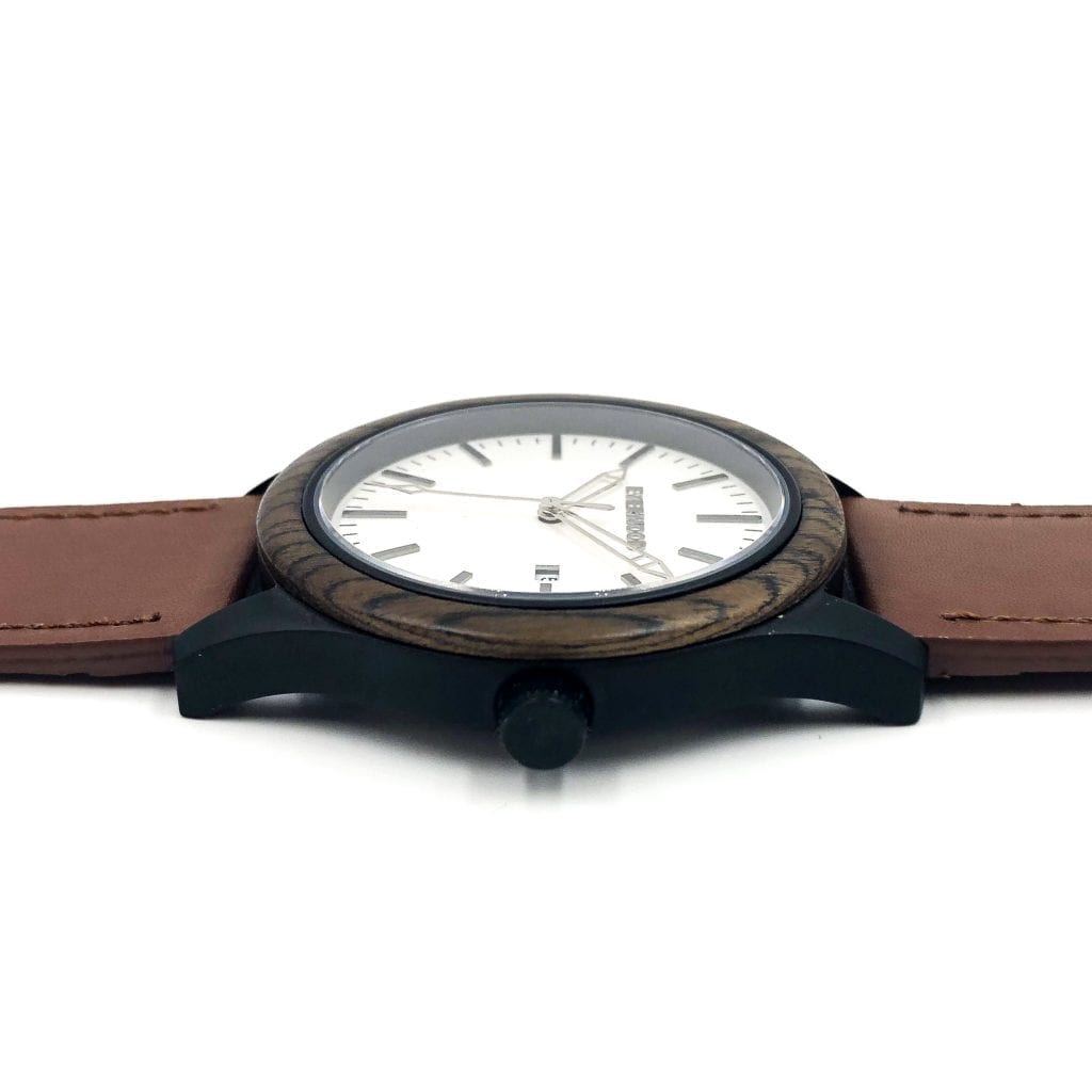 Inverness | Walnut | Brown Leather Light White
