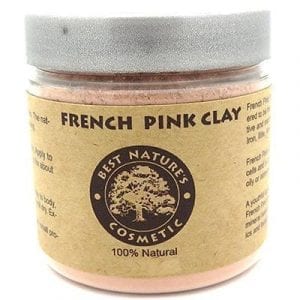 Best Natures Cosmetics French pink clay