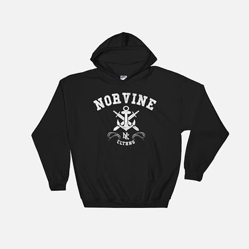 Tattoo Anchor Hoodie