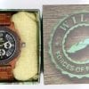 Men's Multi-Function Custom Kosso Wooden Watch Open Box