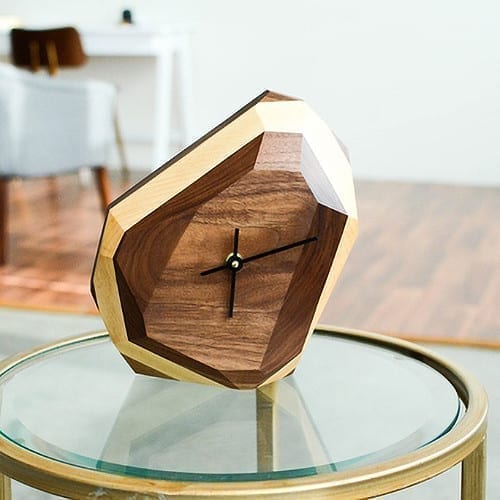 Geometric Wall and Table Clock