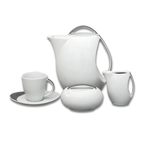 LOOS White Cofee Set