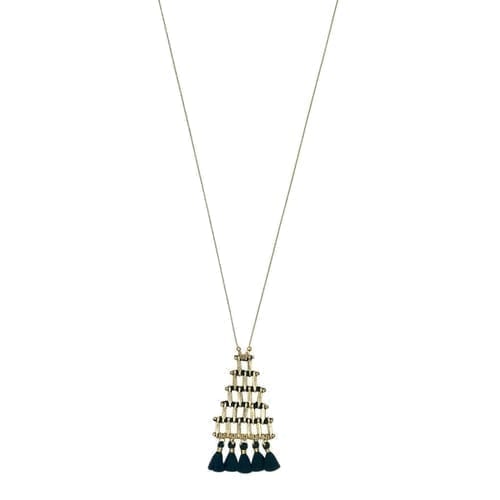 Gold Pyramid Necklace