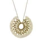 Tassel Halo Necklace