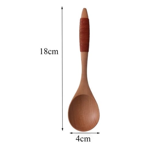 1PC Coffee Spoon Wooden Spoon Bamboo Kitchen Cooking Utensil Tool Soup Tea Spoon