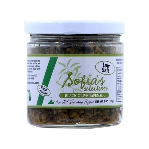Black Olive Tapenade Roasted_Serrano Pepper Olive