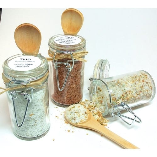 Sea Salt Set- 3 Gourmet Sea Salt Blends in Mini