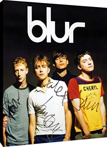 Blur Autograph Promo Print Canvas Wall Art