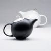 EVA Teapot – Black Matte and White