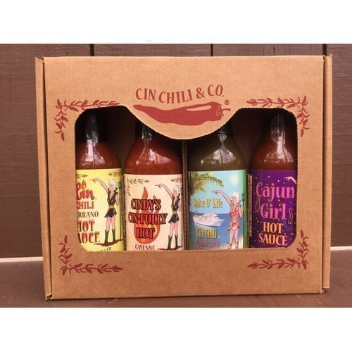 Hot Sauce Gift Box 4 Pack - Mild