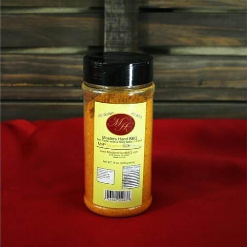 MVP Mustard Rub Jar 8oz