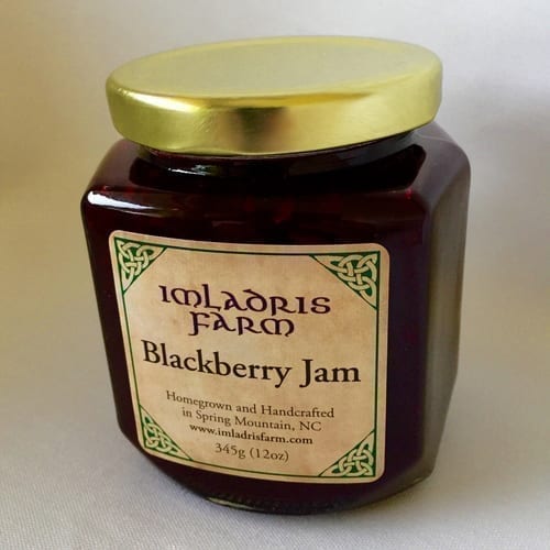 Imladris Farm Small Batch Blackberry Jam, 12oz