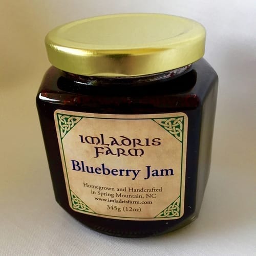 Imladris Farm Small Batch Blueberry Jam, 12oz