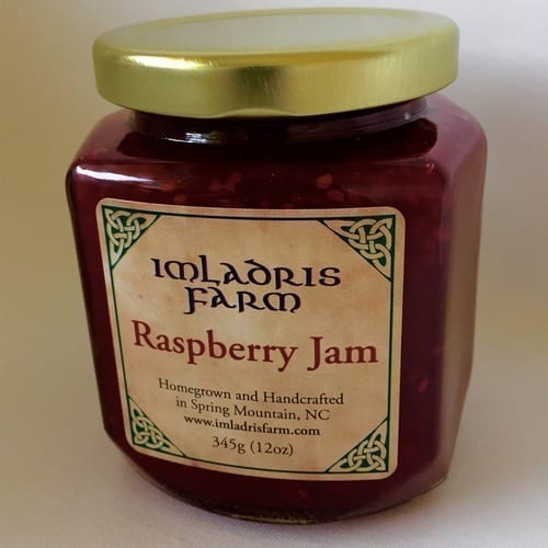 Imladris Farm Small Batch Raspberry Jam, 12oz