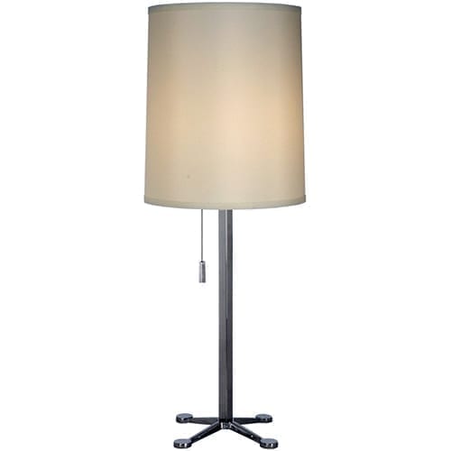 Ascent 1 Light Table Lamp in Polished Chrome by Trend