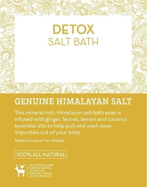 Salt Skill - Natural Himalayan Soaking Bath Salts Detox