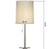 Ascent 1 Light Table Lamp in Polished Chrome by Trend