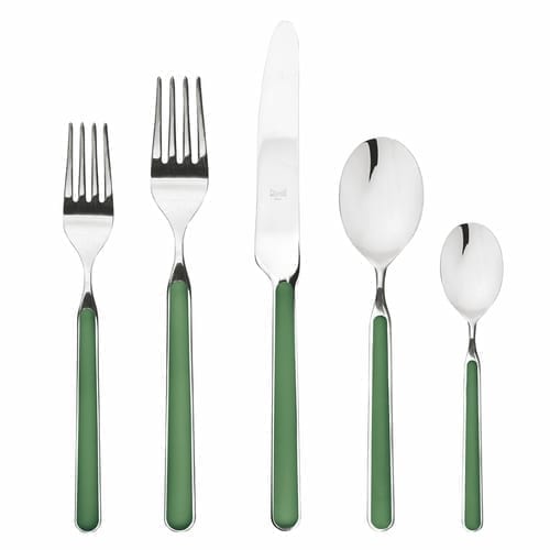 PLACE SET 5 PCS FANTASIA FOREST GREEN