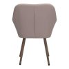 Taupe Sunproof Fabric Dining Chair