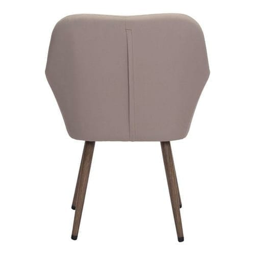 Taupe Sunproof Fabric Dining Chair