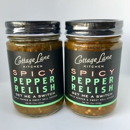 Get Me A Switch Spicy Pepper Relishes - Two 12oz Bottles