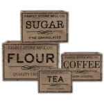 Vintage Kitchen: Stone Mill Advertising Boxes (4 boxes)