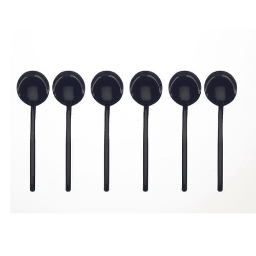 Espresso Spoon Set 6 PCS Due Oro Nero