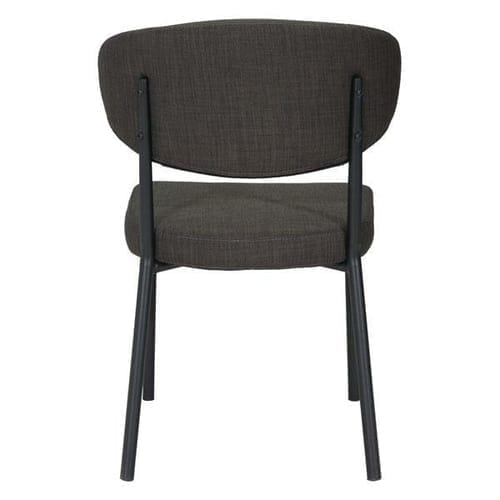 22" X 23.2" X 31.9" Black Poly Dining Chair