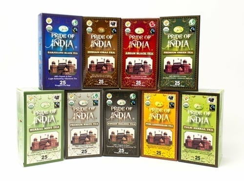 Organic Assorted Tea Bag Combination Packs