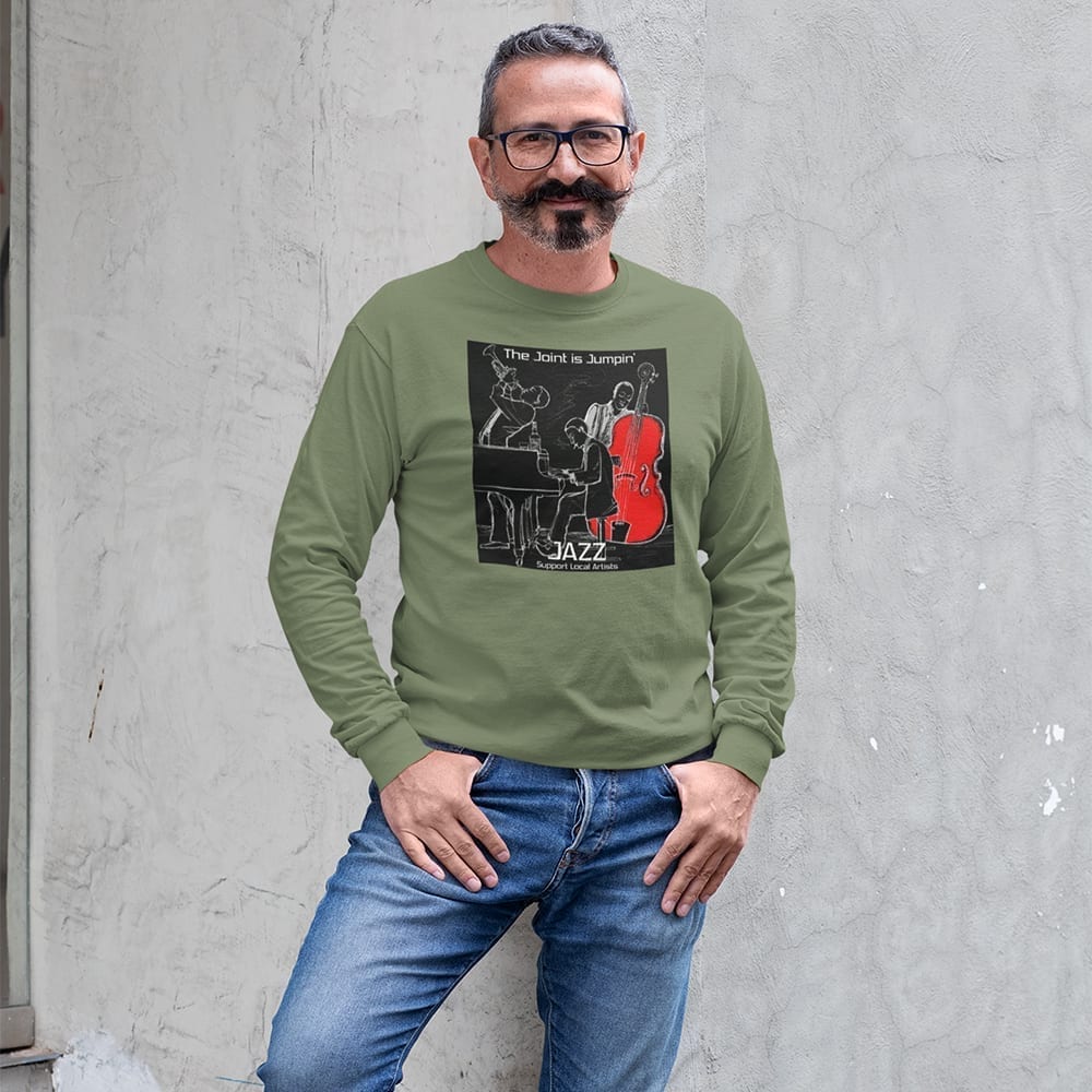 Jazz - Support Local Artists Unisex Long Sleeve Tee