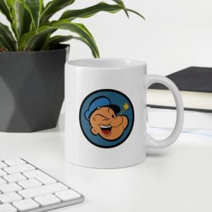 Popeye Inspired Mug