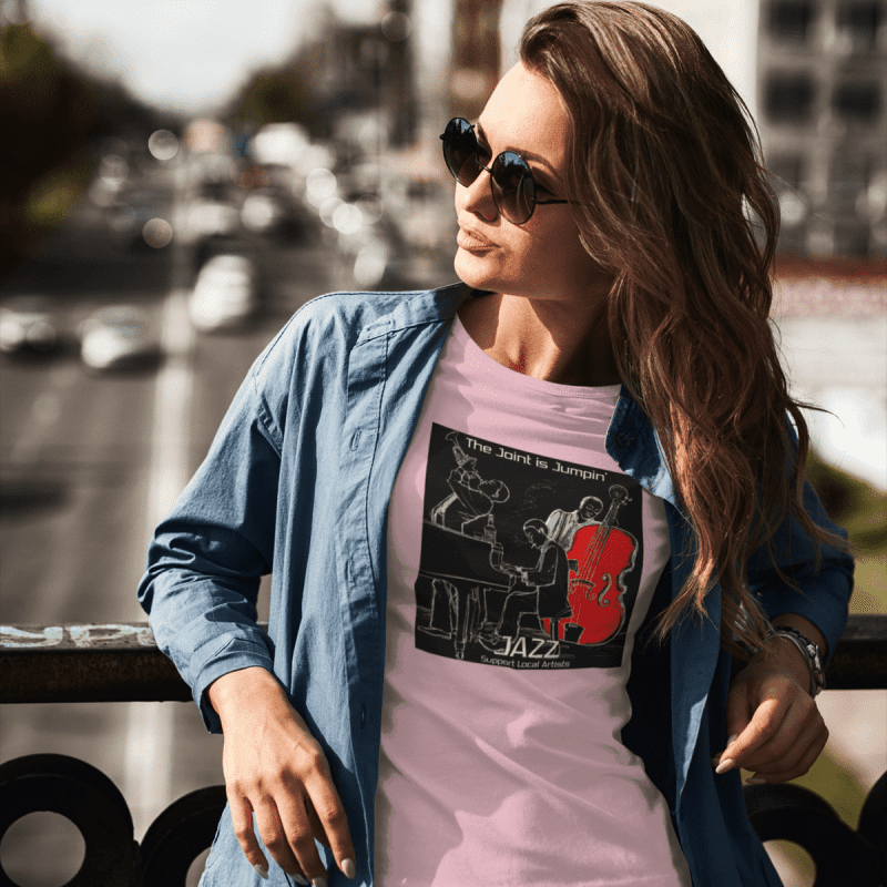 Jazz - Support Local Artists Unisex Short Sleeve Tee