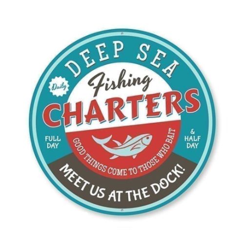 18" Deep Sea Sign