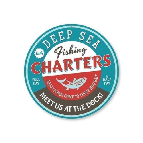 12" Deep Sea Sign
