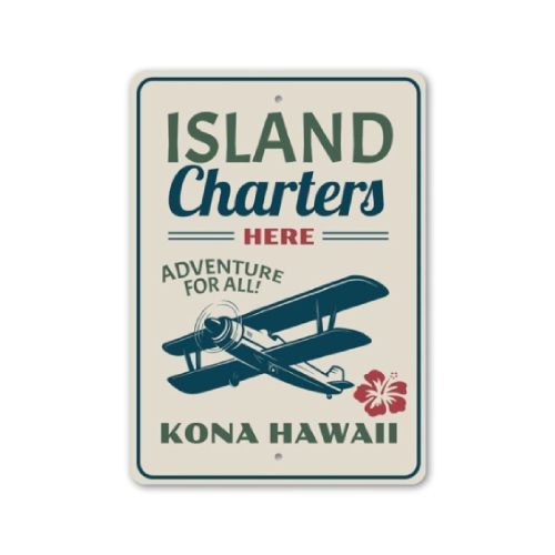 12 x 18 Island Charters Sign