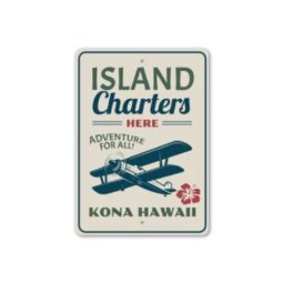 10 x 14 Island Charters Sign