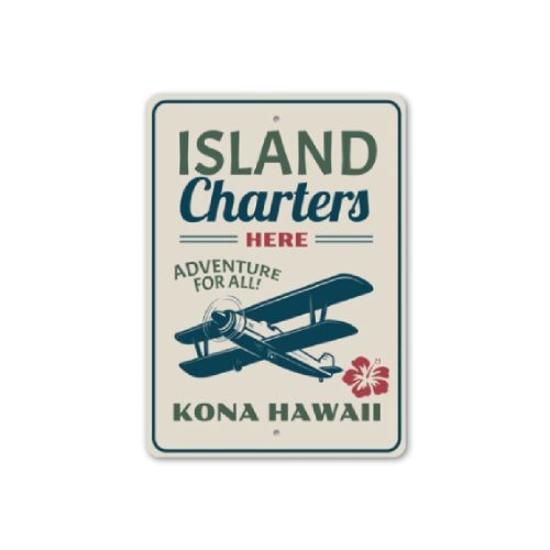 10 x 14 Island Charters Sign