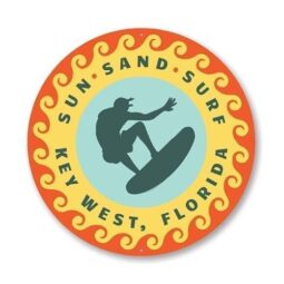 24" Sun Surf Sign