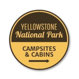 18" Yellowstone Sign