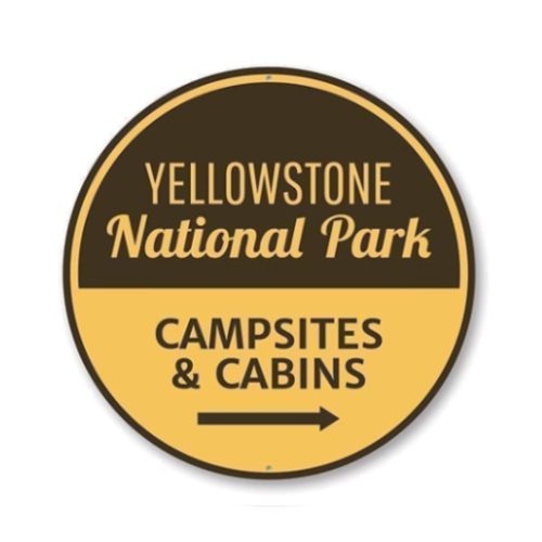 18" Yellowstone Sign